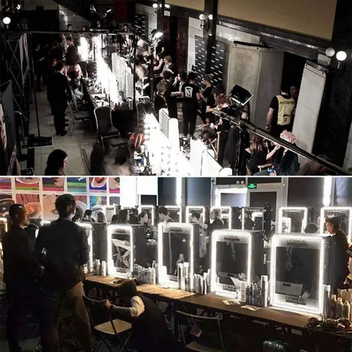 Miniatura 6 de Lulin 100 tiras de luces LED impermeables superbrillantes, color blanco, 53 pies CC 12 V 3 módulos LED blanco para letreros publicitarios con cinta