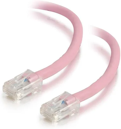 Miniatura 65 de C2G 24494 Cable cruzado Cat5e - Cable de conexión de red sin blindaje sin arranque, naranja (3 pies, 3.0 ft)