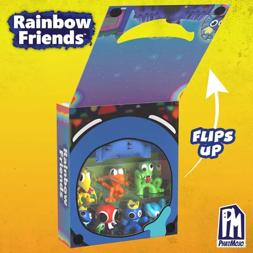 Miniatura 2 de Rainbow Friends - Set coleccionista de minifiguras de 10 unidades (10 figuras coleccionables, Serie 2)