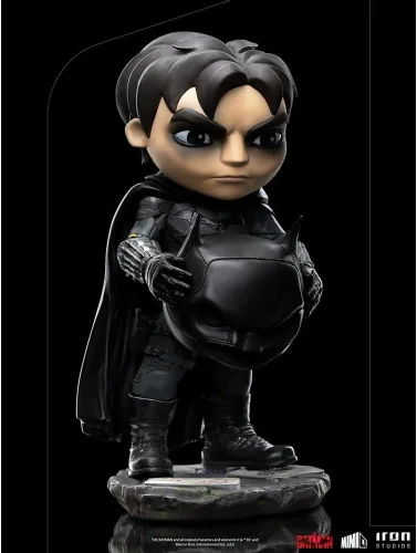 Miniatura 9 de Iron Studios - Estatua de PVC desenmascarada de Minico The Batman