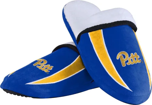 Miniatura 26 de FOCO mens NCAA College Team Logo Sherpa Moccasin Slippers