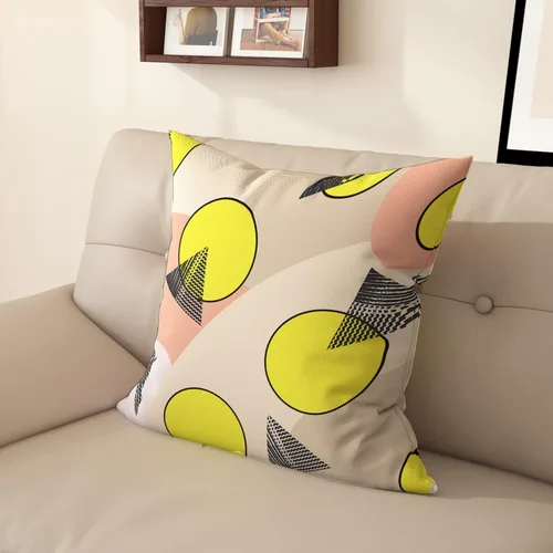 Miniatura 15 de Funda de almohada estampada, respaldo de dormitorio, almohada cuadrada con patrón de alce nórdico moderno, decoración para el hogar y la sala