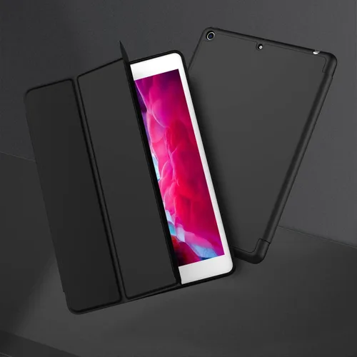 Miniatura 6 de iMieet Funda para iPad 9.7 (modelo 2018/2017, 6ª/5ª generación), funda inteligente con soporte para lápiz y parte trasera de silicona suave de piel