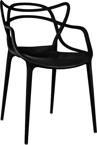 Miniatura 4 de 2xhome Silla de comedor moderna Silla auxiliar apilable para interiores o exteriores Plástico resistente a la intemperie para cocina, patio