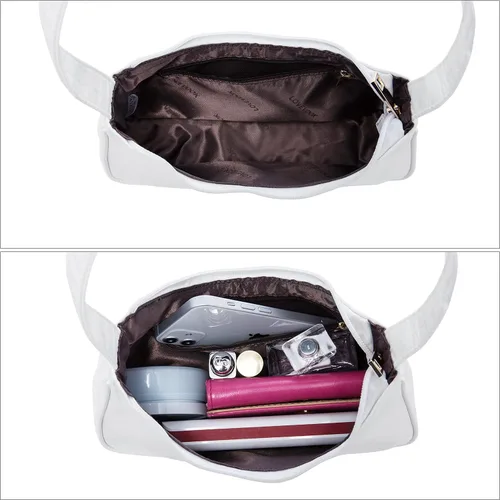 Miniatura 5 de Bolsos de hombro para mujer, lindo bolso de mano Hobo con cierre de cremallera