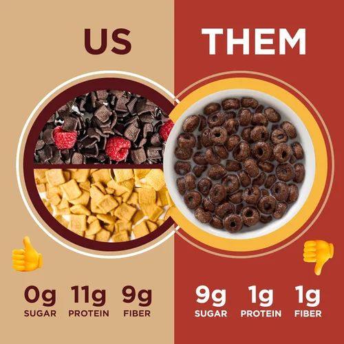 Catalina Crunch - Cereal apto para dietas cetogénicas, bajo en carbohidratos, sin azúcar, gluten ni granos, snacks veganos de proteína vegetal, 2