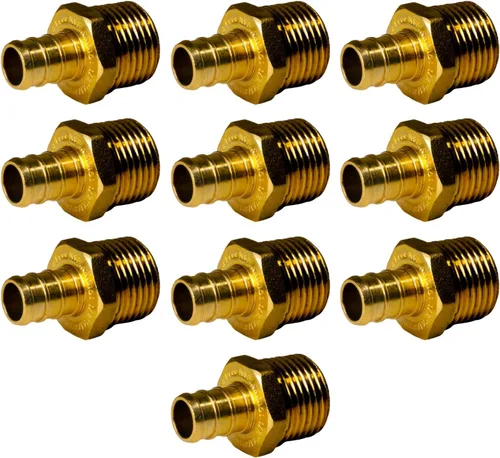 Miniatura 21 de XFITTING 1 pulgada Pex x 1 pulgada Adaptador Femenino NPT, 23-4-3=2X, 2 Piezas