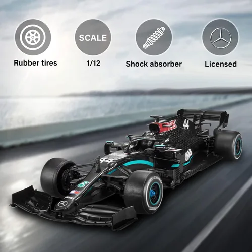 Miniatura 3 de RASTAR Coche RC escala 1/12 2.4Ghz Mercedes-AMG F1 W11 EQ rendimiento oficial de la serie RC Radio control remoto coche