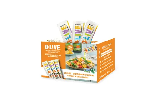 O-Live & Co. Aceite de oliva virgen 100% de alta calidad, envasado de aceite de oliva kosher, sin OMG (todos los días, 0.3 fl oz (paquete de 50