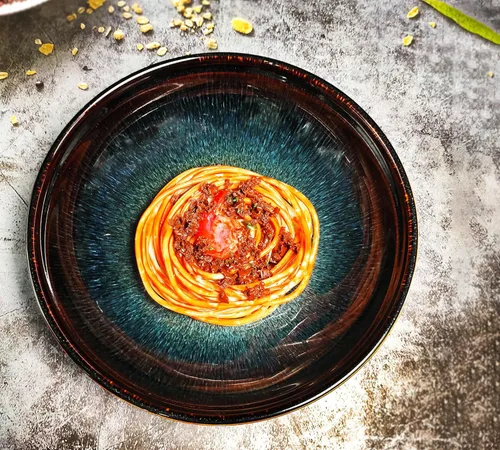 Miniatura 6 de Juego de cuencos de cerámica de 39 onzas, ensaladera, tazón de pasta, cuenco para servir, cuenco de cena, plato profundo/ancho, apto
