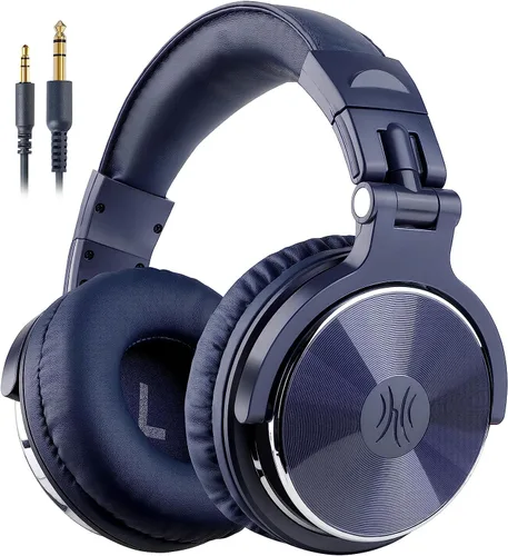Miniatura 13 de OneOdio - Auriculares con cable de diadema para estudio y mezcla de DJ, auriculares estéreo con controladores de neodimio de 50 mm y conector de 1/4