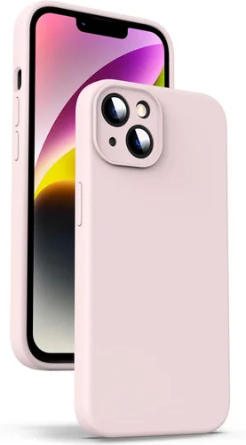 Miniatura 94 de Supdeal Funda de silicona líquida para iPhone 12 Pro Max, [protección de cámara] [antihuellas dactilares] [carga inalámbrica] Funda protectora de 4