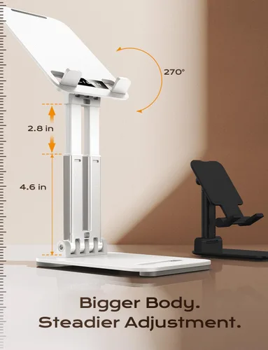 Miniatura 4 de LISEN Soporte para Tablet para iPad de Escritorio, Plegable, Accesorios de Escritorio para Oficina en Casa, Viaje para Soporte de iPad, Elementos