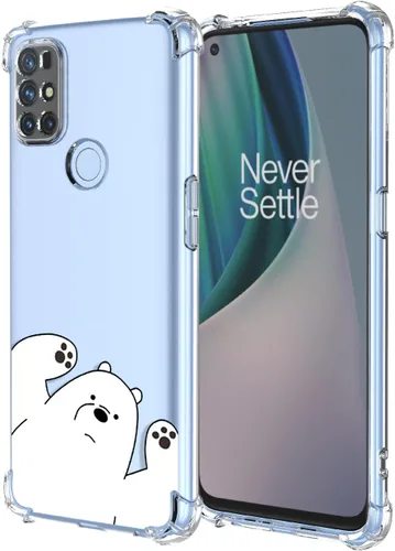 Miniatura 35 de Funda para OnePlus Nord CE 2 Lite 5G Clear Flower Phone Case Soft TPU a prueba de golpes, antiarañazos, funda protectora para 1+Nord CE2 Lite 5G