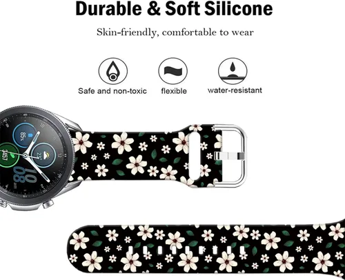 Miniatura 3 de Correas deportivas para reloj compatibles con Samsung Galaxy Watch 7/FE/6/5/4 de 1.57 pulgadas 1.73 pulgadas/Galaxy Watch 6 Classic de 1.85 pulgadas