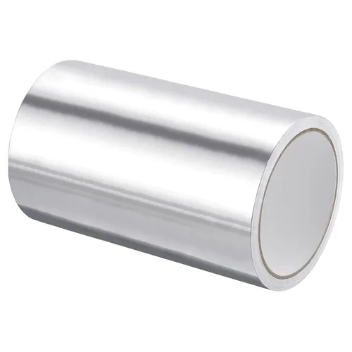 Miniatura 8 de MECCANIXITY Cinta de papel de aluminio, cinta de aluminio de 1.18 pulgadas x 32.8 pies (3.1 mil), cinta HVAC de alta temperatura, cinta de aluminio
