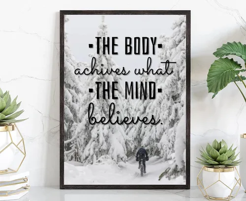 Miniatura 23 de Arte de pared con texto en inglés «Be Stronger Than Your Excuss», póster de gimnasio, impresiones de gimnasio, gimnasio en casa, decoración