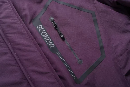 Miniatura 3 de SUOKENI - Chaqueta de esquí impermeable, para mujer, cálida, de invierno, resistente a la nieve, con capucha, ideal para snowboard