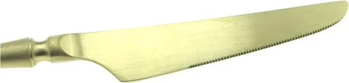 Miniatura 9 de JASHII Juego de cubiertos de lujo de 24 piezas de acero inoxidable 18/10 para 4 personas, incluye cuchillo de cena, tenedor, cuchara, apto
