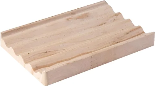 Miniatura 18 de Jabonera de mármol para ducha, soporte de jabón de barra con diseño de ondas de agua, fácil limpieza para fregadero de cocina, baño, bandeja de Agiax