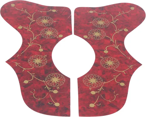 Miniatura 10 de 2 protectores de guitarra para mano izquierda y derecha, placa de protección de guitarra de plástico duro con cuatro colores para elegir, panel