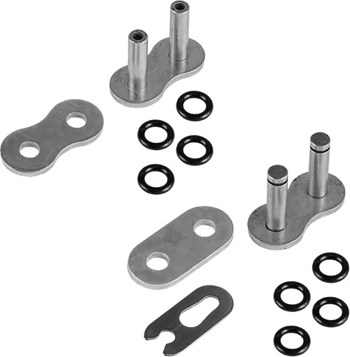 Miniatura 5 de Caltric Cadena de transmisión de acero con junta tórica compatible con Yamaha Raptor 660 Yfm660R Yfm-660R 2001-2005
