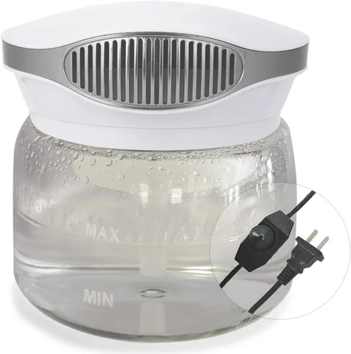 Miniatura 8 de Purificadores de Aire de Agua para el Hogar, Lavador de Aire de Velocidad Variable con Difusor de Aroma, Purificador de Aire Arcoíris Silencioso