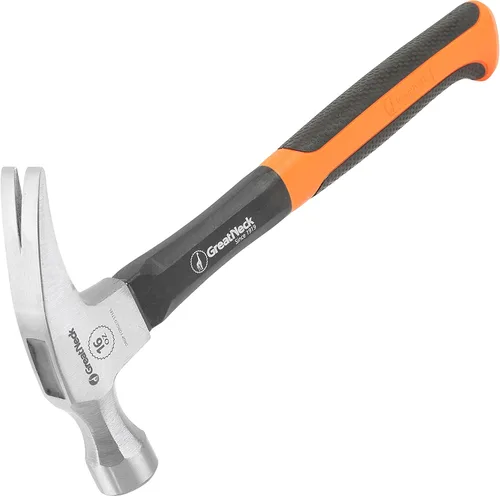 Miniatura 10 de GreatNeck HG8C - Martillo de garra curvada de fibra de vidrio, martillo pequeño, martillo de uñas, herramientas de martillo, herramienta