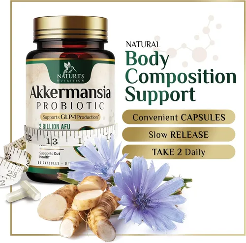 Miniatura 5 de Akkermansia Suplemento para la salud intestinal - Probiótico Akkermansia prémium con fibra prebiótica - Akkermansia Muciniphila 2 mil millones