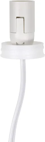 Miniatura 7 de Simple Designs LT2093-WHT Lámpara de mesa de dinosaurio brontosaurio de porcelana, color blanco