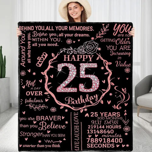 Miniatura 10 de Manta de 15 cumpleaños para niñas, ideas de regalo de feliz cumpleaños 15 para ella, regalos de 15 años para hija, hermana, mejor amiga, manta suave