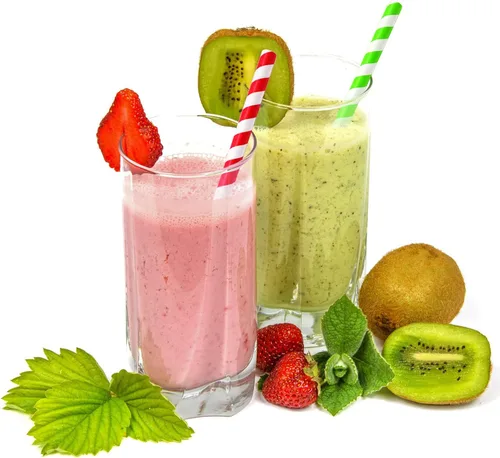 Miniatura 4 de Smoothies Pajitas desechables de papel de 0.354 in 0.35 pulgadas de ancho para batidos gruesos, jugo, maltas granizadas, bebidas congeladas jumbo