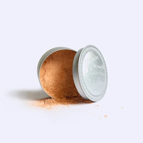 Miniatura 4 de T. LeClerc Polvo facial suelto – Polvo fijador de maquillaje facial de larga duración, mineral mezclable que minimiza los poros y perfecciona