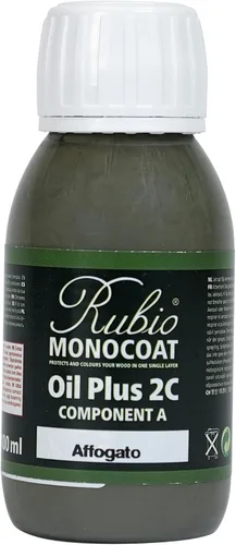 Miniatura 90 de Rubio Monocoat Muestra de Acabado de Aceite para Madera - Puro Aceite Plus Parte A Aceite de Linaza de Secado Rápido y Ecológico para Uso Pure