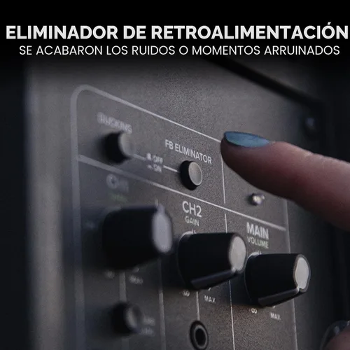 Miniatura 4 de Mackie Thump210 - Altavoz compacto de 10 pulgadas y 1400 W con controladores de servicio pesado y modo de ducking de música