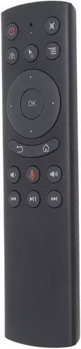 Miniatura 9 de Control remoto de repuesto para caja de TV G10S, control remoto de detección de voz de 2.4G con receptor USB, control de voz para proyector de PC