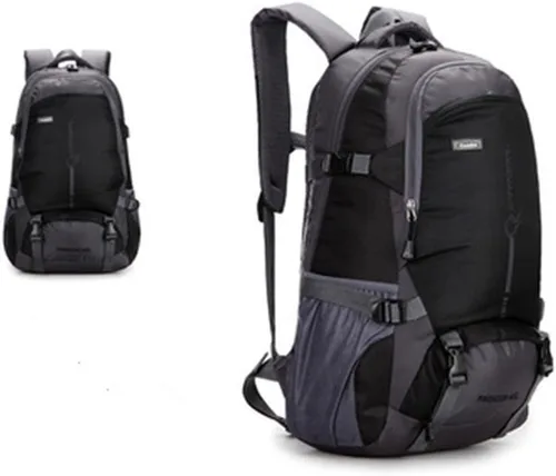 Miniatura 2 de Mochila de senderismo 45L Impermeable Mochila Deporte al aire libre Daypack para Escalada Montañismo Pesca Viajes Ciclismo Negro