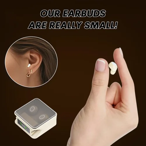 Miniatura 2 de Los auriculares invisibles más pequeños inalámbricos Bluetooth pequeños discretos ocultos para pequeños canales auditivos mujeres en el oído mini