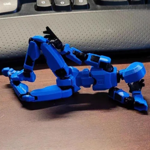 Miniatura 6 de Rugwun Figura de acción de Titan 13, Lucky Robot 13 figuras de acción, divertidas figuras de acción impresas en 3D multiarticuladas, figura