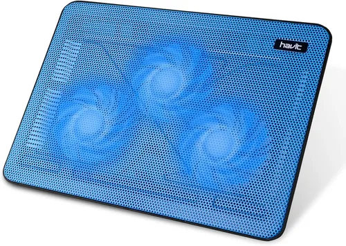 Miniatura 10 de Soporte enfriador Laptop 15.6 in - 17 in HAVIT hv-f2056, delgado, portátil, con suministro de corriente USB (3 ventiladores)