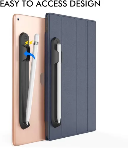 Miniatura 3 de AHASTYLE Soporte extraíble para iPencil [accesorio magnético] Fuerte adhesivo adhesivo de silicona para Apple Pencil de 1ª y 2ª generación (negro)