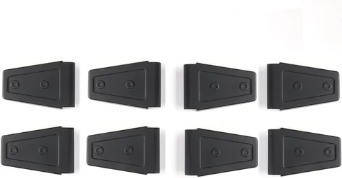 Miniatura 2 de JeCar Cubiertas de Bisagras de Puerta ABS Accesorios Exteriores para Jeep Wrangler JK JKU 2007-2018, Negro