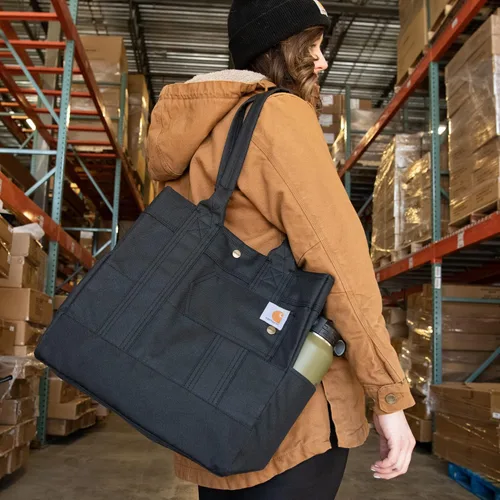 Miniatura 6 de Carhartt Cremallera horizontal, bolsa de mano duradera resistente al agua con cierre de cremallera