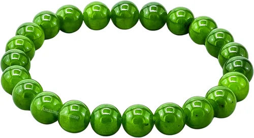 Miniatura 78 de Amazing Gemstone Pulsera de cristal para mujeres y hombres, pulsera de cristal curativo de protección, pulsera elástica con cuentas de piedras