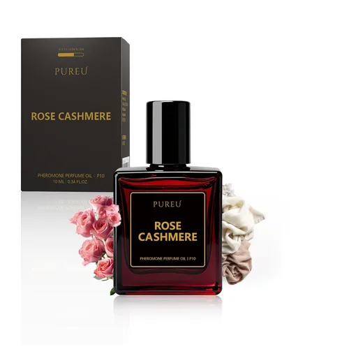 Miniatura 12 de PUREU Perfumes de feromonas para mujer, perfume de vainilla azafrán de larga duración, perfume de feromonas de 0.34 onzas líquidas/0.3 fl oz