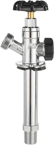 Miniatura 13 de EFIELD Grifo de jardín antisifón resistente a heladas de 4 pulgadas con púa de 1/2 pulgada para crimpar Pex X bibb de manguera de 3/4 pulgadas