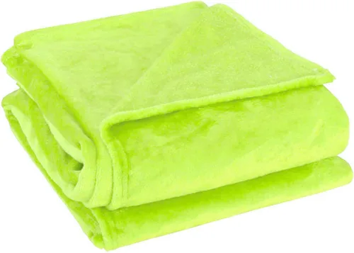 Miniatura 13 de uxcell Manta afelpada, suave, ligera, de microfibra, para cama o sofá