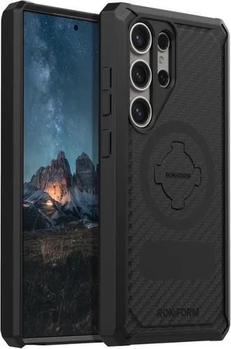 Miniatura 14 de Rokform - Funda para Galaxy S23, Serie Resistente, Carcasa Magnética con Bloqueo de Giro, Funda Blindada Probada contra Caídas (Negro)