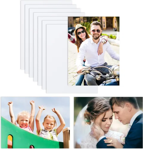 Miniatura 10 de Hotop 8 letreros de aluminio para sublimación, tablero de fotos en blanco, panel de fotos de sublimación, placa de aluminio para boda, impresión