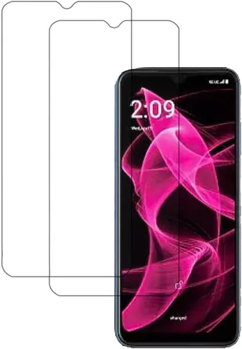 Miniatura 3 de [Paquete de 2 protectores de pantalla de vidrio templado Frontier Protector protector para T-Mobile Revvl 6X Pro 5G 2023